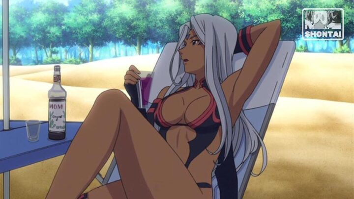 Urd's fanservice in ItsumoFutariDe#2-Scene41