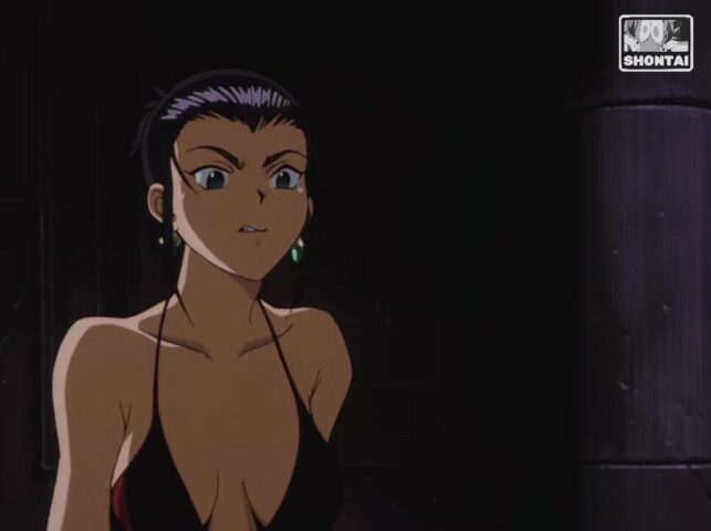 Faye Valentine's fanservice in ep5-Scene18