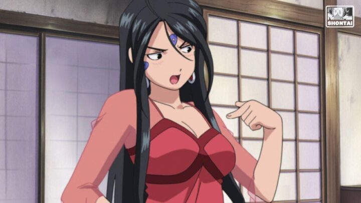 Skuld's fanservice in season#1ep26-Scene5