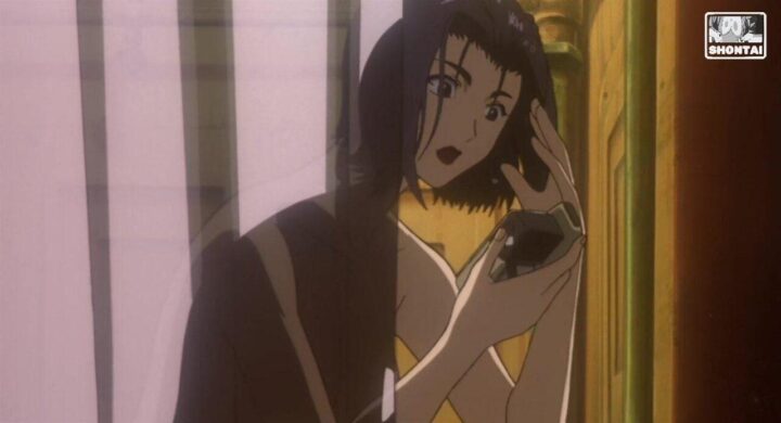 Faye Valentine's fanservice in theMovie-Scene10