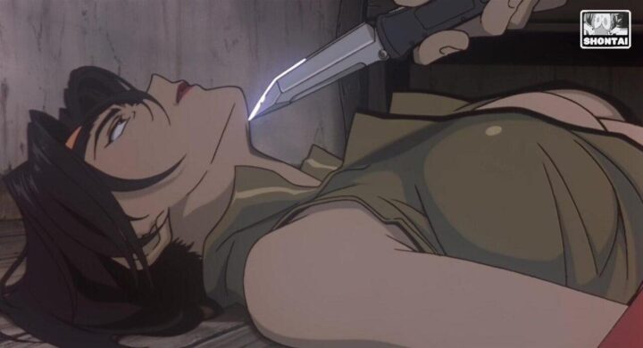 Faye Valentine's fanservice in theMovie-Scene23