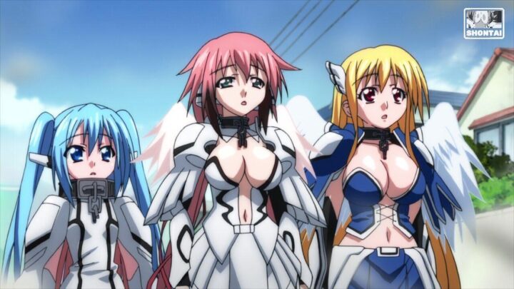 Ikaros's fanservice in Movie#1-Scene4