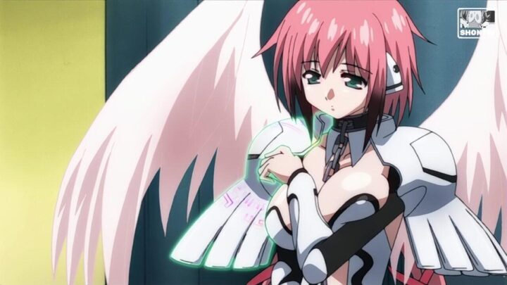 Ikaros's fanservice in season#1ep1-Scene40