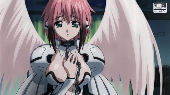 Ikaros's fanservice in season#1ep1-Scene50