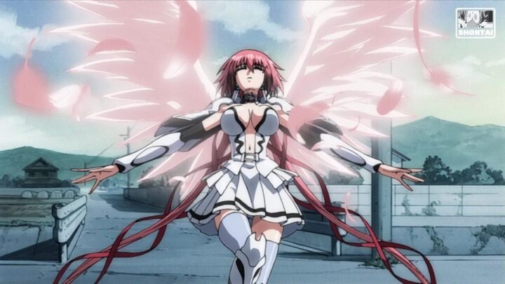 Ikaros's fanservice in season#1ep1-Scene9