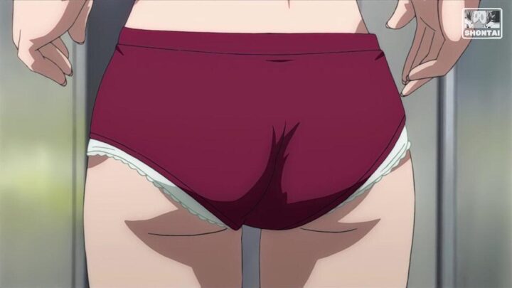 Sohara Mitsuki's fanservice in season#1ep11-Scene28