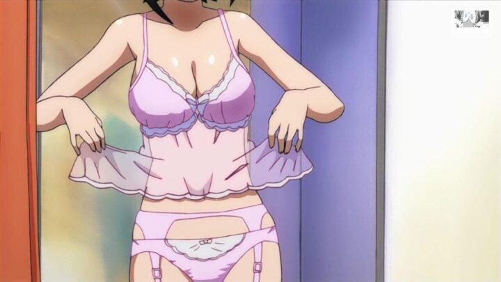 Tomoki Sakurai's fanservice in season#1ep11-Scene6