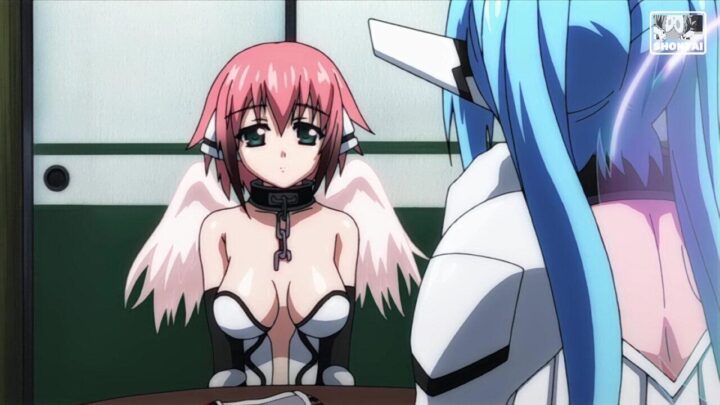 Ikaros's fanservice in season#1ep12-Scene1