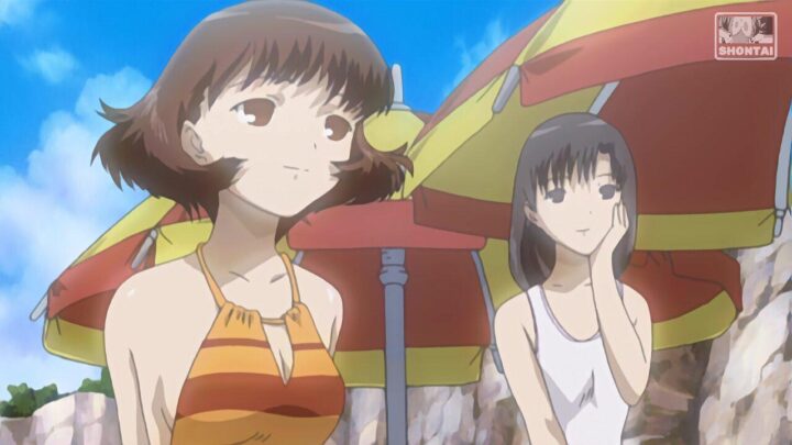 Yumi Omura's fanservice in season#1ep13-Scene30