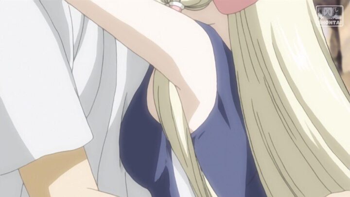 Chii's fanservice in season#1ep13-Scene7