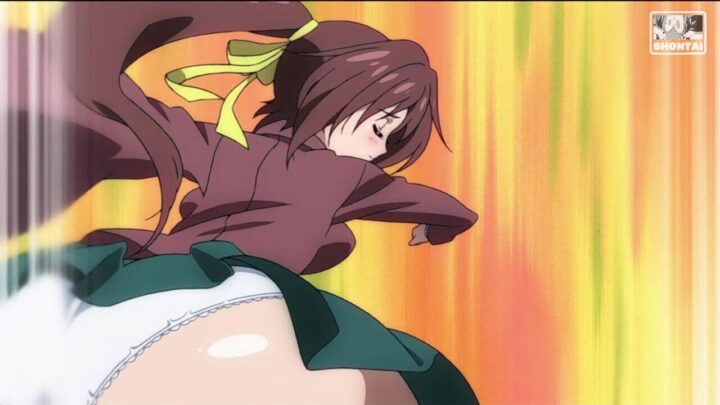 Sohara Mitsuki's fanservice in season#1ep13-Scene91