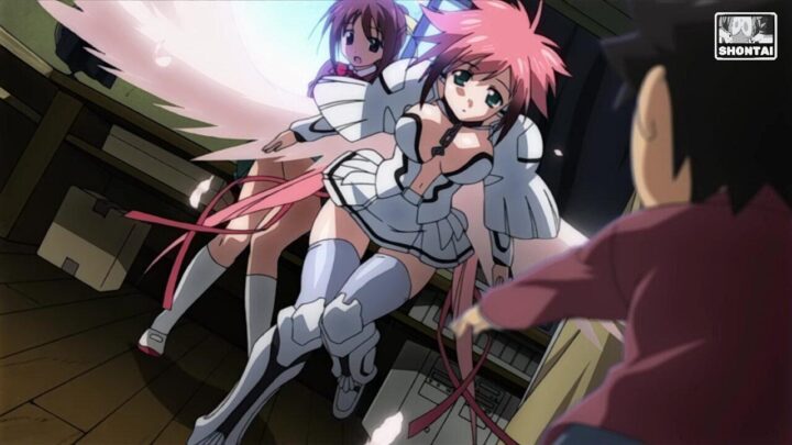 Ikaros's fanservice in season#1ep2-Scene30