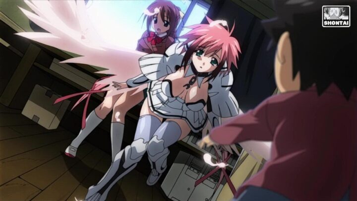 Ikaros's fanservice in season#1ep2-Scene32