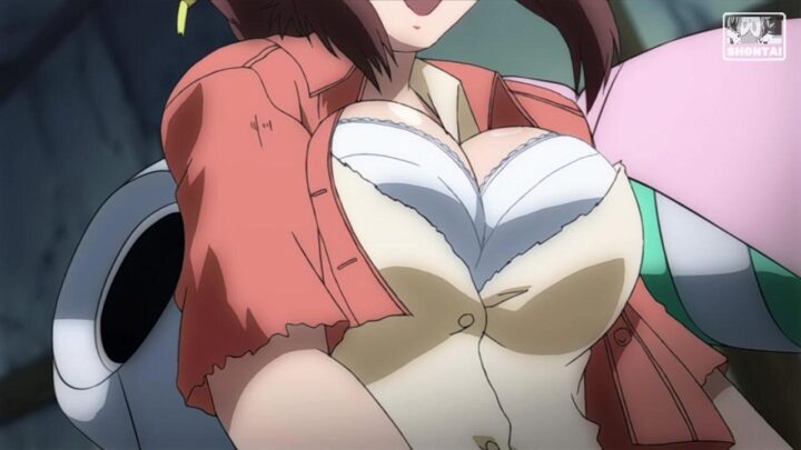 Sohara Mitsuki's fanservice in season#1ep4-Scene21