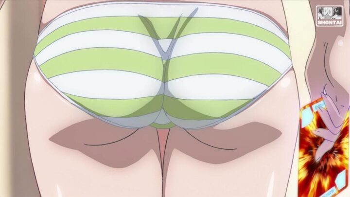 Sohara Mitsuki's fanservice in season#1ep4-Scene4