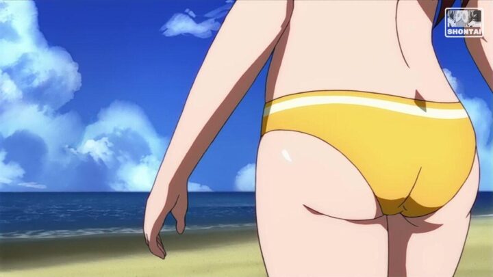 Sohara Mitsuki's fanservice in season#1ep5-Scene12