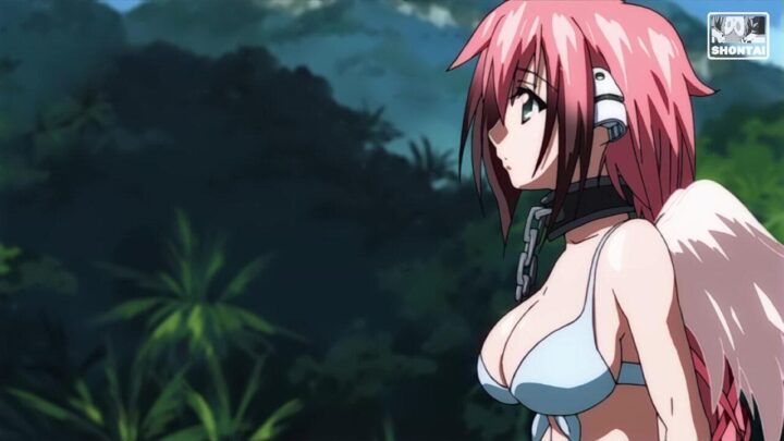 Ikaros's fanservice in season#1ep5-Scene20