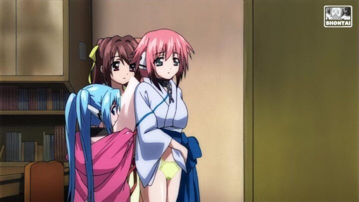 Ikaros's fanservice in season#1ep8-Scene10