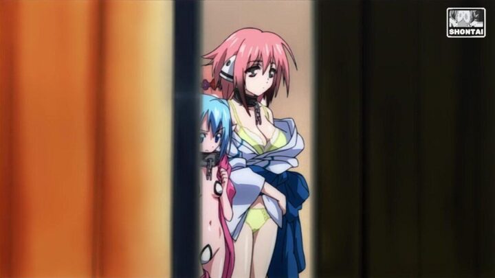 Ikaros's fanservice in season#1ep8-Scene4