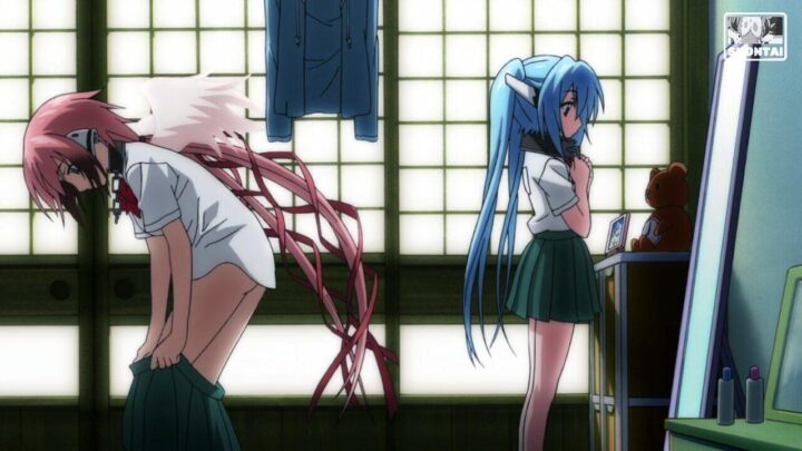 Ikaros's fanservice in season#2ep1-Scene6