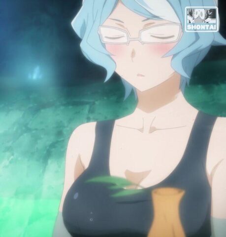 Asfi Al Andromeda's fanservice in season#1OAV-Scene47