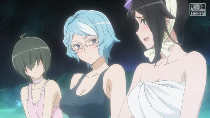 Asfi Al Andromeda's fanservice in season#1OAV-Scene61