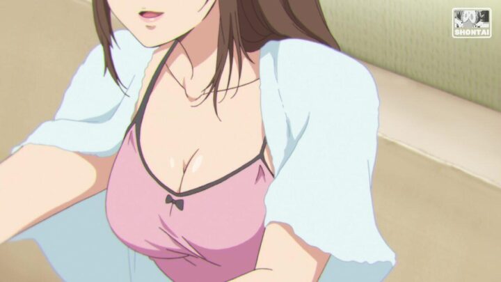 Hina Fujii's fanservice in season#1ep1-Scene21