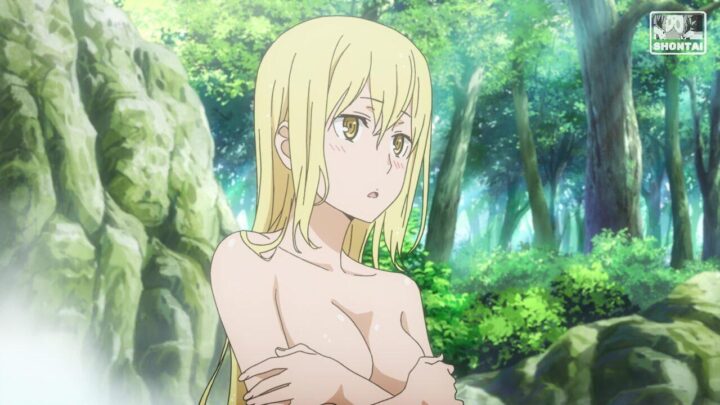 Ais Wallenstein's fanservice in season#1ep12-Scene12