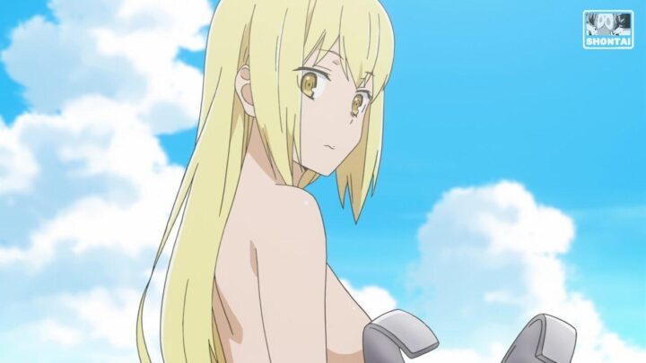 Ais Wallenstein's fanservice in season#2OAV-Scene29