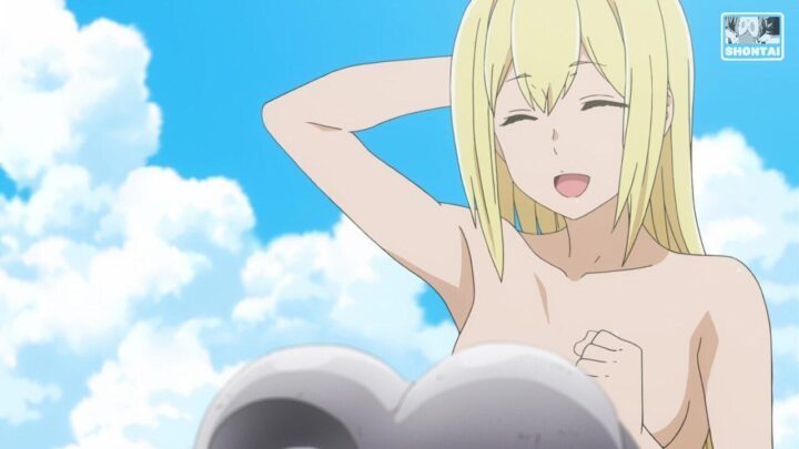 Ais Wallenstein's fanservice in season#2OAV-Scene31