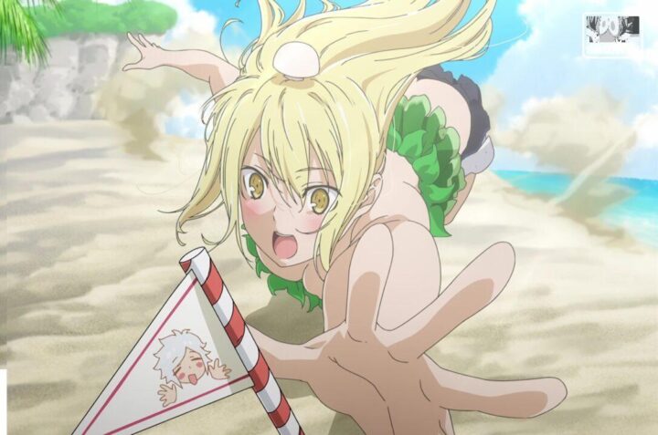 Ais Wallenstein's fanservice in season#2OAV-Scene58