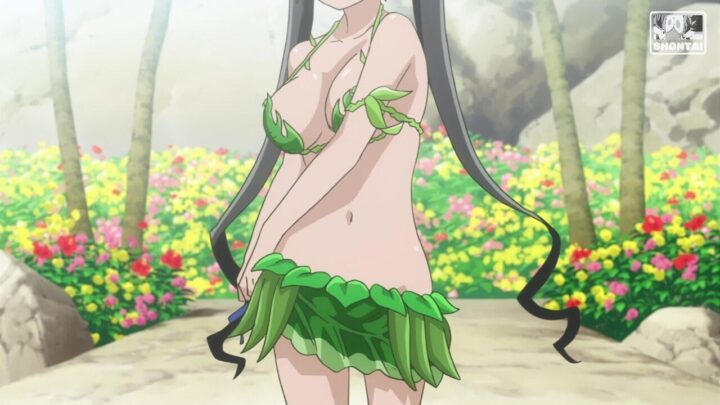 Hestia's fanservice in season#2OAV-Scene6