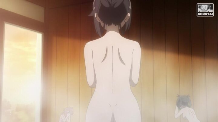 Yamato Mikoto's fanservice in season#2ep5-Scene28