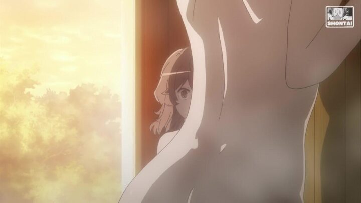 Yamato Mikoto's fanservice in season#2ep5-Scene31