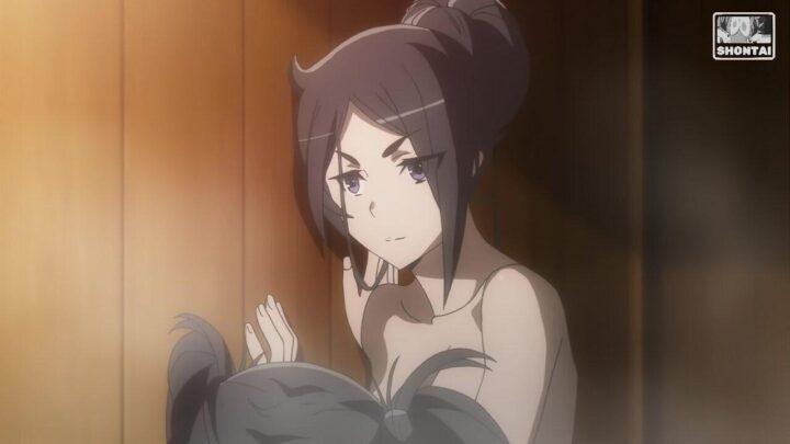 Yamato Mikoto's fanservice in season#2ep5-Scene33