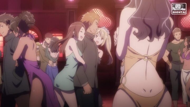 Danmachi – Other Girls's fanservice in season#2ep6-Scene4