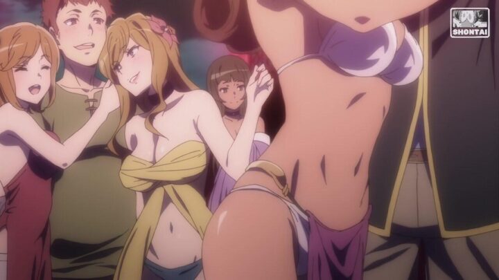 Danmachi – Other Girls's fanservice in season#2ep6-Scene9