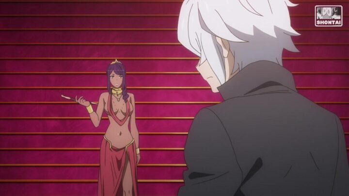 Ishtar's fanservice in season#2ep9-Scene3