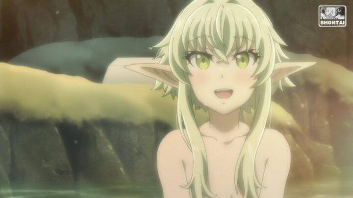 High Elf Archer's fanservice in Movie#1-Scene14