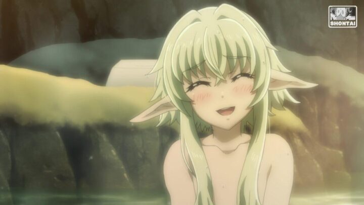 High Elf Archer's fanservice in Movie#1-Scene15