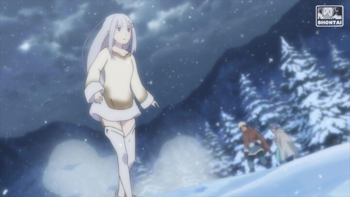 Emilia's fanservice in Movie#FrozenBonds-Scene7