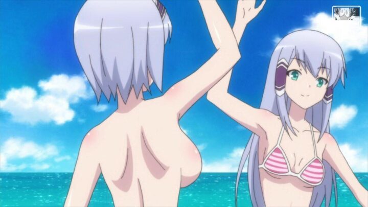 Linze Silhoueska's fanservice in season#1ep10-Scene110