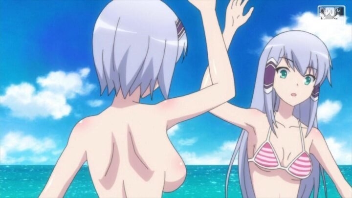 Linze Silhoueska's fanservice in season#1ep10-Scene111