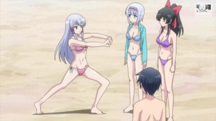 Linze Silhoueska's fanservice in season#1ep10-Scene18