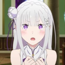 Emilia fan service