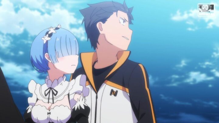 Rem's fanservice in season#1ep20-Scene1