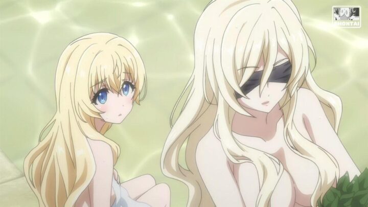 Priestess's fanservice in season#1ep7-Scene22