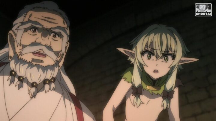 High Elf Archer's fanservice in season#1ep7-Scene38