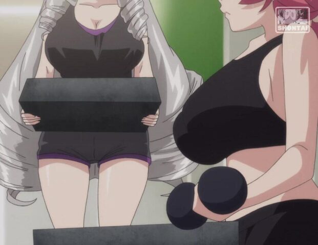 Kaguya Shinjuin's fanservice in Season#1OVA-Scene12