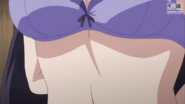 Misa Aoi's fanservice in Season#1ep1-Scene36